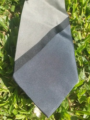 Corbata Gianni Versace Tono Grises Consultar Stock Gris Rayas 28221.9 Cm - 5