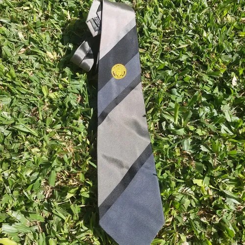 Corbata Gianni Versace Tono Grises Consultar Stock Gris Rayas 28221.9 Cm - 6