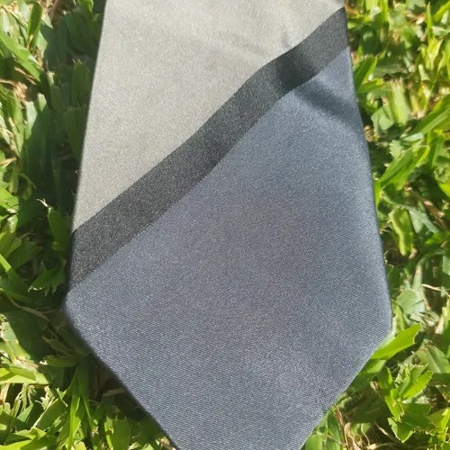 Corbata Gianni Versace Tono Grises Consultar Stock Gris Rayas 28221.9 Cm - 10