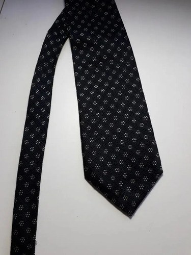 Corbata Negra Lanvin Paris Consultar Stock Negro - 3