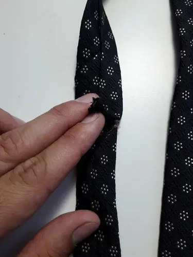 Corbata Negra Lanvin Paris Consultar Stock Negro - 5