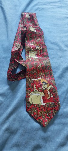 Corbata Roja Picapiedras Hanna Barbera Seda Consultar Stock Rojo Rayas