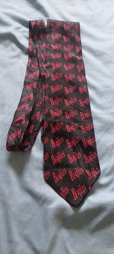 Corbata The Beatles Rmstyle Seda Consultar Stock Negro Rayas