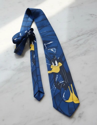 Corbata Vintage Azul Pato Lucas Consultar Stock Azul 2821.94 Cm