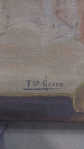Cuadro Antiguo Escena Cacería Inglesa Firmado Consultar Stoc - 3