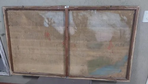 Cuadro Antiguo Escena Cacería Inglesa Firmado Consultar Stoc - 7