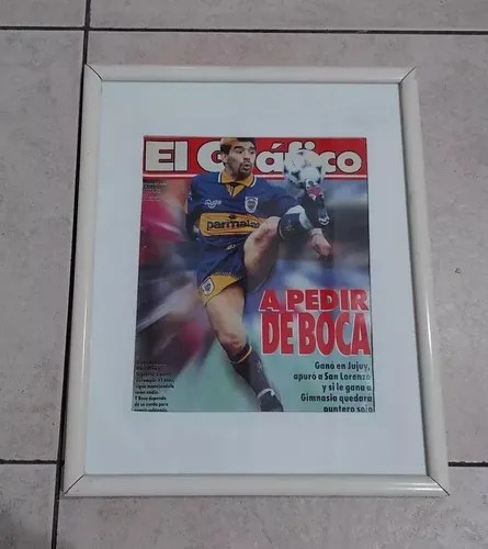 Cuadro Póster Maradona Boca Graficenmarcad Consultar Stock Marrón Xxx - 2