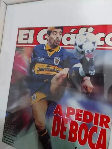 Cuadro Póster Maradona Boca Graficenmarcad Consultar Stock Marrón Xxx - 4