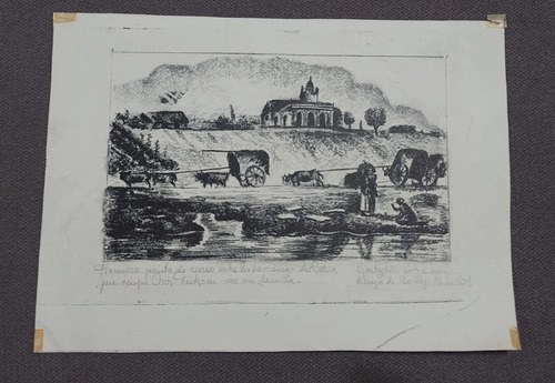 Dibujo Carbonilla Barracas De Retiro Consultar Stock