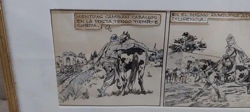 Dibujo Cómic Enrique Rapela Gaucho Consultar Stock - 2