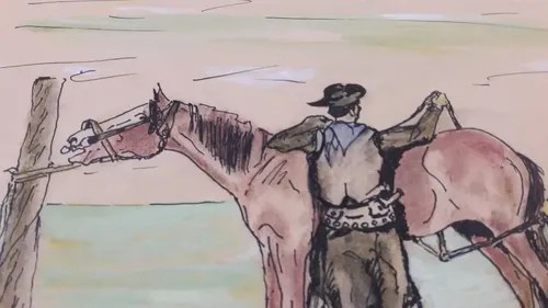 Dibujo Gaucho D.leonardis Orig. Consultar Stock - 2