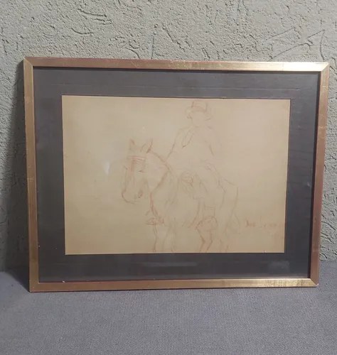 Dibujo Gaucho Don Segundo Perez Año 50 Consultar Stock