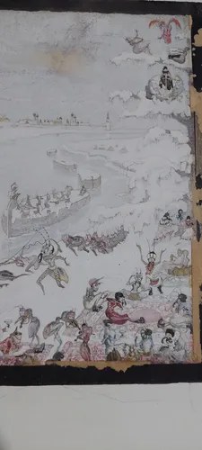 Dibujo Raro Hormigas Año 1945 Consultar Stock - 2