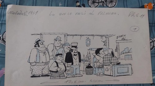 Dibujo Tinta Zesar 75 P/paturuzu Consultar Stock