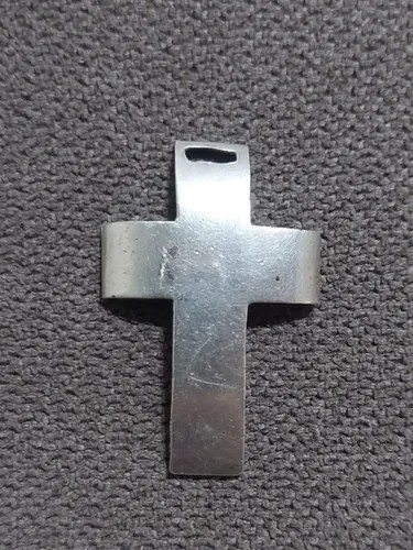 Dije Cruz Colgante Plata Consultar Stock Plateado