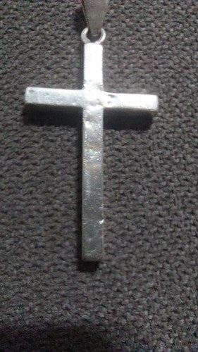 Dije Cruz Plata Sellada Sellada 900 Consultar Stock Plateado - 2