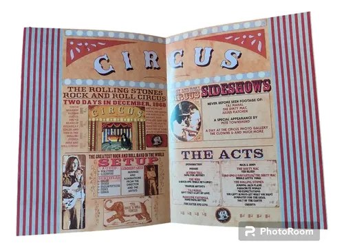 Dvd Rolling Stones Circus Colecc Consultar Stock - 2