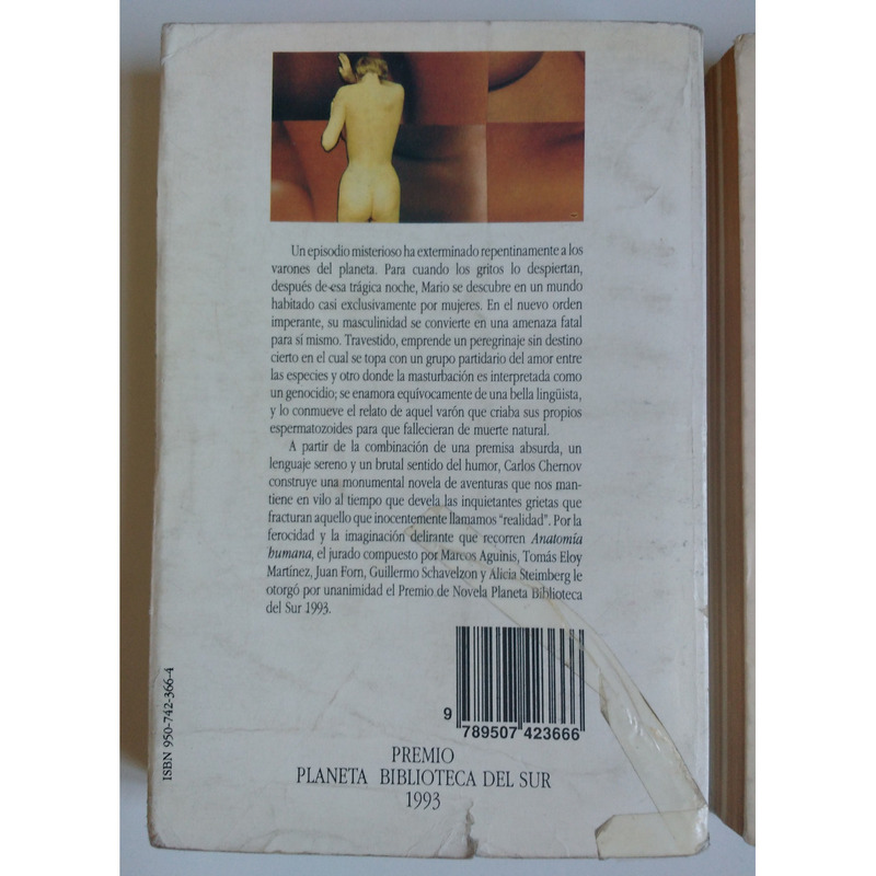 Lote 2 libros Carlos Chernov - Anatomía humana + La conspiración china - 2
