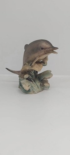 Figura Delfin Porcelana Japon Marca Uccti Consultar Stock Gris - 3