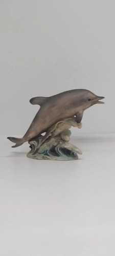 Figura Delfin Porcelana Japon Marca Uccti Consultar Stock Gris - 5