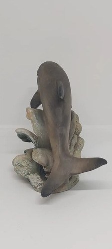 Figura Delfin Porcelana Japon Marca Uccti Consultar Stock Gris - 6