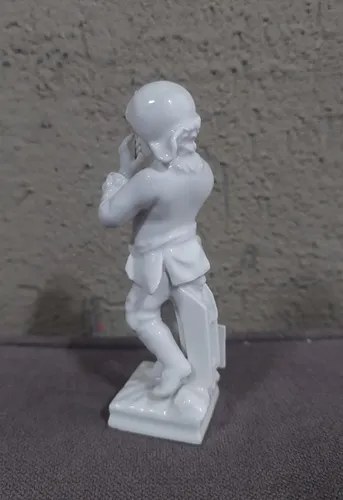 Figura Porcelana Kpm Germany Acuario Consultar Stock Blanco - 2