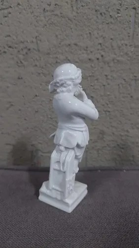 Figura Porcelana Kpm Germany Acuario Consultar Stock Blanco - 5