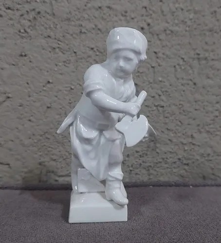 Figura Porcelana Kpm Germany Capricornio Consultar Stock Blanco