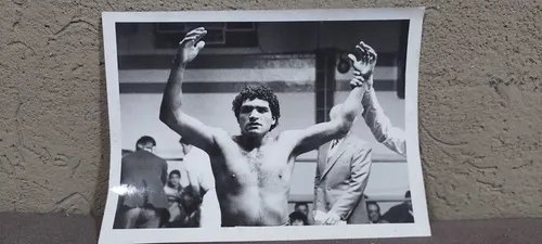 Foto Vieja Boxeo Locomotora Castro 1988 Consultar Stock