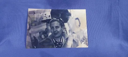Foto Vieja Colecc Eva Peron Act Argentino Consultar Stock