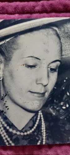 Foto Vieja Colecc Eva Peron, Evita Caballo Consultar Stock - 3