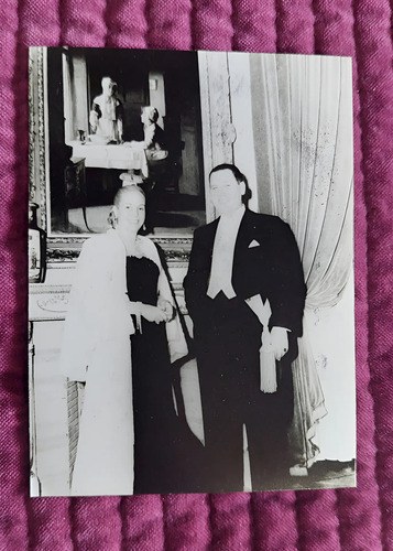 Foto Vieja Colección Eva Peron Y Peron Consultar Stock