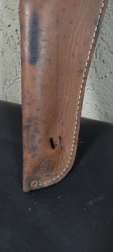 Funda Vaina Cuero Cuchillo Grande Consultar Stock Marrón - 3