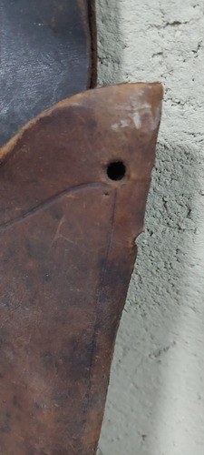 Funda Vaina Cuero Cuchillo Grande Consultar Stock Marrón - 6
