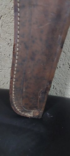 Funda Vaina Cuero Cuchillo Grande Consultar Stock Marrón - 7