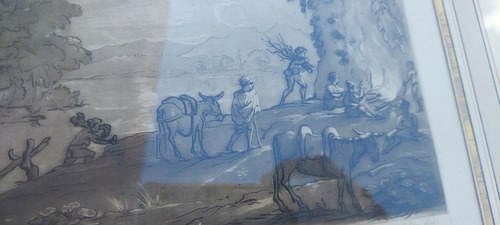Grabado 1774 Enmarcado John Boydell Consultar Stock - 6