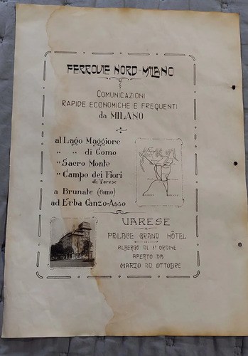 Grabado Impr. Máquina Ferrovia Mil 1924 Consultar Stock