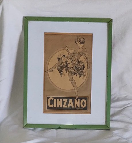 Grabado Publicidad Papel Cinzano 40s Orig Consultar Stock Arg