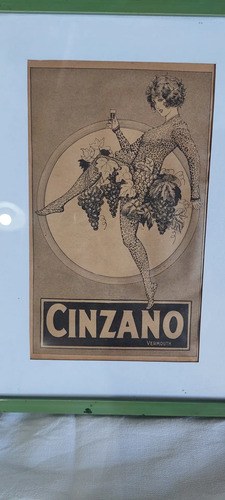 Grabado Publicidad Papel Cinzano 40s Orig Consultar Stock Arg - 2