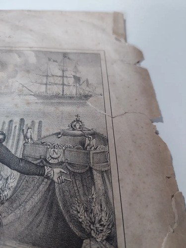 Grabado Traslado De Napoleón 1840 Consultar Stock - 6