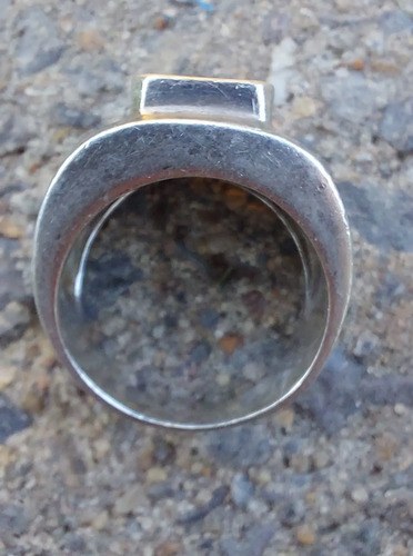 Importante Anillo Plata Flor Amatistas Consultar Stock Negro 18mm - 6
