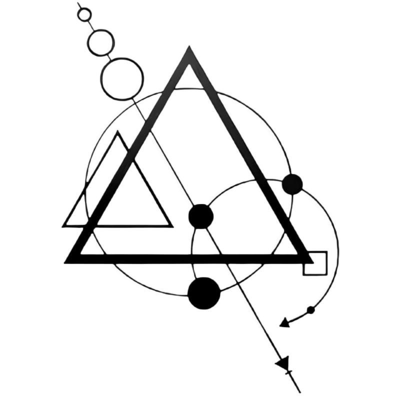 Cuadro Apliqué Decoración Pared Metálico Formas