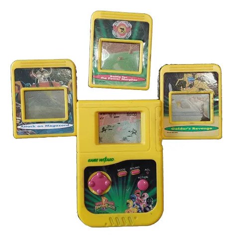 Juego Vintage Power Rangers Game Wizard Consultar Stock