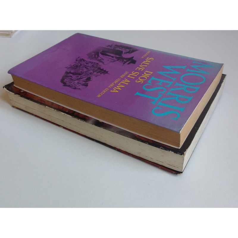 Lote 2 libros Morris West - Los bufones de Dios + Dios salve su alma - 4