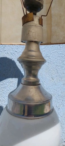 Lampara Vieja Vidrio Metal Consultar Stock - 2