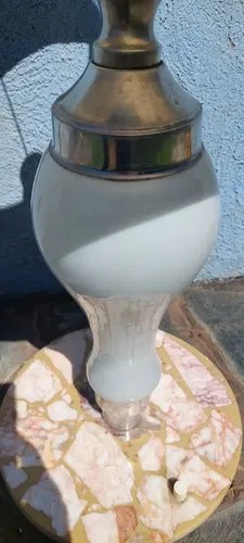 Lampara Vieja Vidrio Metal Consultar Stock - 3