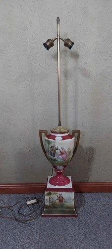 Lampara Vieja Viejo Viena Porcelana Consultar Stock