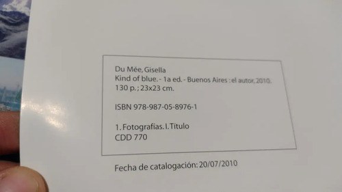 Libro Blue Bleu Azul Gisella Su Mee Consultar Stock - 6