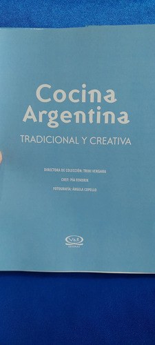 Libro Cocina Argentina Tradicionapia Fendrik Consultar Stock - 2