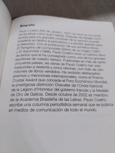 Libro Como El Río Que Fluye Coelho Planeta Consultar Stock - 3